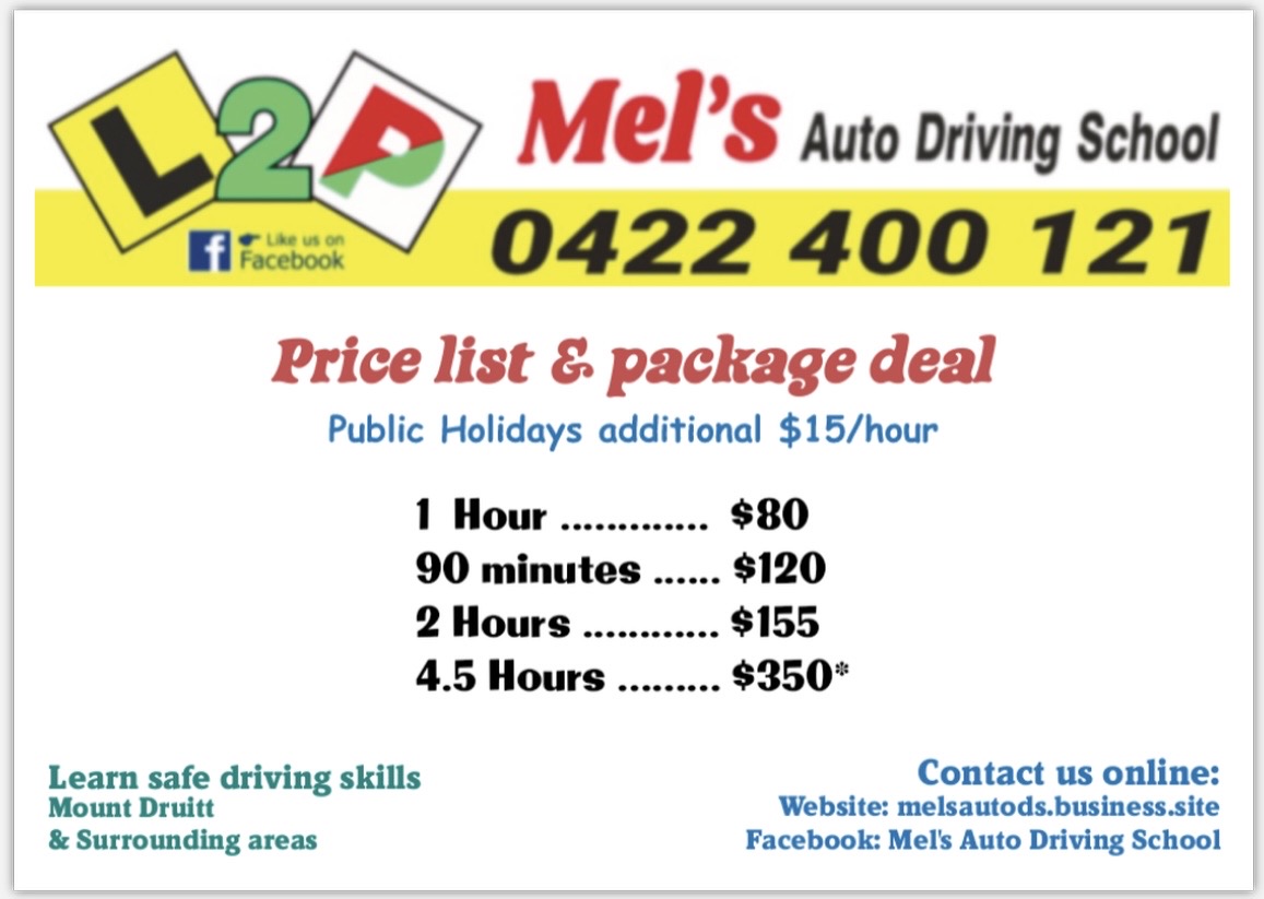 Mel's Auto Driving School